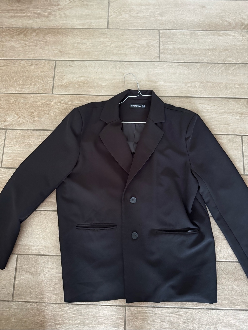 Oversized Black Blazer